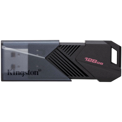 Kingston 128GB Portable USB 3.2 Gen 1 DataTraveler Exodia Onyx