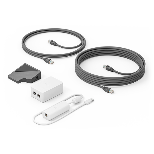 LOGITECH PoE Injector with plug set - OFF WHITE - OTHER - WW - POE INJECTOR W/ PLUG SET