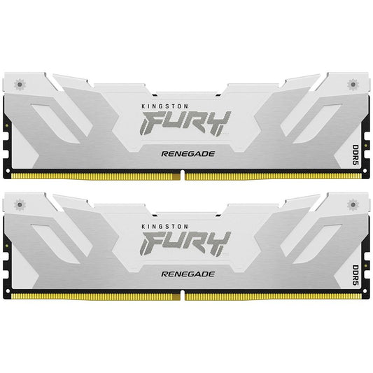 Kingston 32GB 7200MT/s DDR5 CL38 DIMM (Kit of 2) FURY Renegade White XMP