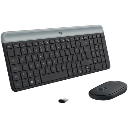 LOGITECH MK470 Slim Wireless Combo - GRAPHITE - US INT'L