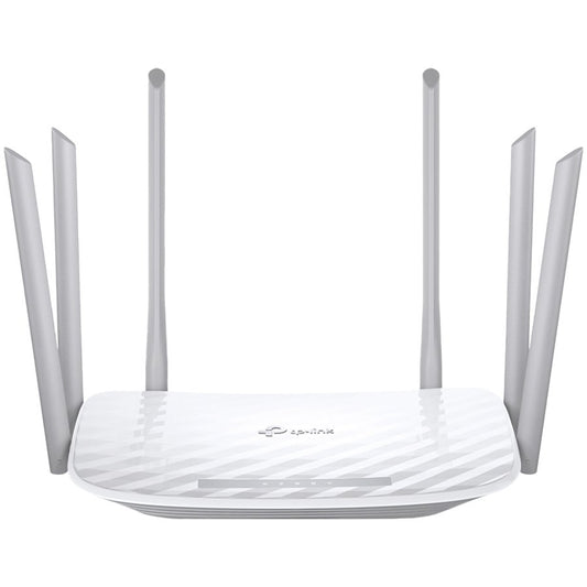 TP-Link Archer C86 AC1900 Wireless MU-MIMO Wi-Fi Router, 802.11ac Wave2 Wi-Fi – 1300 Mbps on the 5 GHz band and 600 Mbps on the 2.4 GHz band, 3x3 MIMO, 1 x G WAN port, 4 x G LAN port, 6 x High-Performance Antennas, Beamforming, Router/AP mode