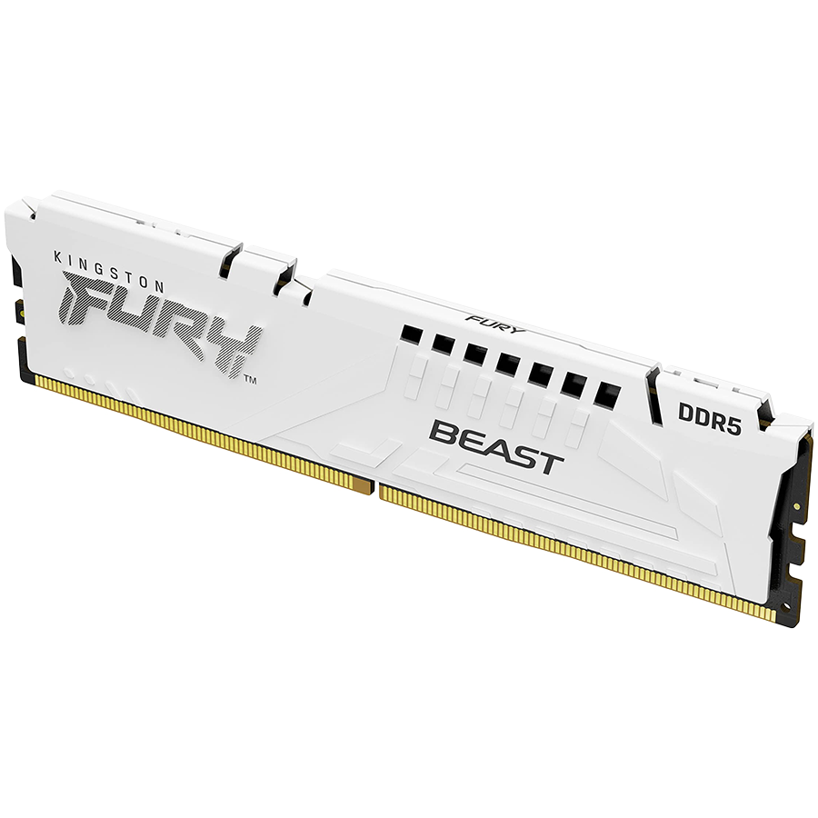 Kingston 32GB 6000MT/s DDR5 CL36 DIMM FURY Beast White EXPO