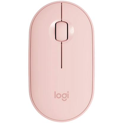 LOGITECH M350S Pebble 2 Bluetooth Mouse - TONAL ROSE