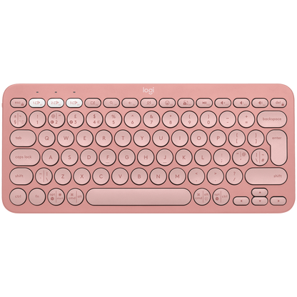LOGITECH K380S Bluetooth Keyboard - TONAL ROSE - US INT'L