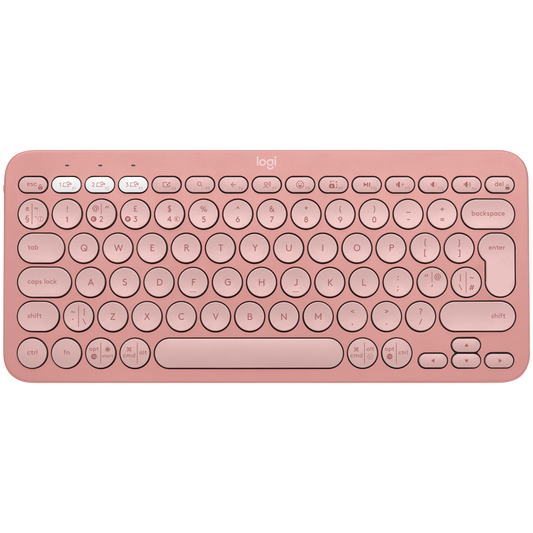 LOGITECH K380S Bluetooth Keyboard - TONAL ROSE - US INT'L