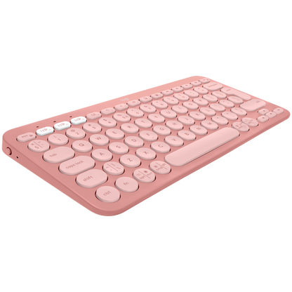 LOGITECH K380S Bluetooth Keyboard - TONAL ROSE - US INT'L