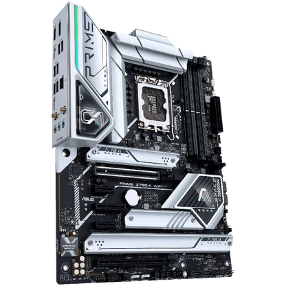 ASUS PRIME Z790-A WIFI LGA1700 ATX MB - Intel Z790 4xDIMM DDR5 4xM.2 4xSATA PCIe 5.0 2.5Gb Ethernet WiFi 6E + Bluetooth 1xDisplayPort 1xHDMI with Aura Sync support