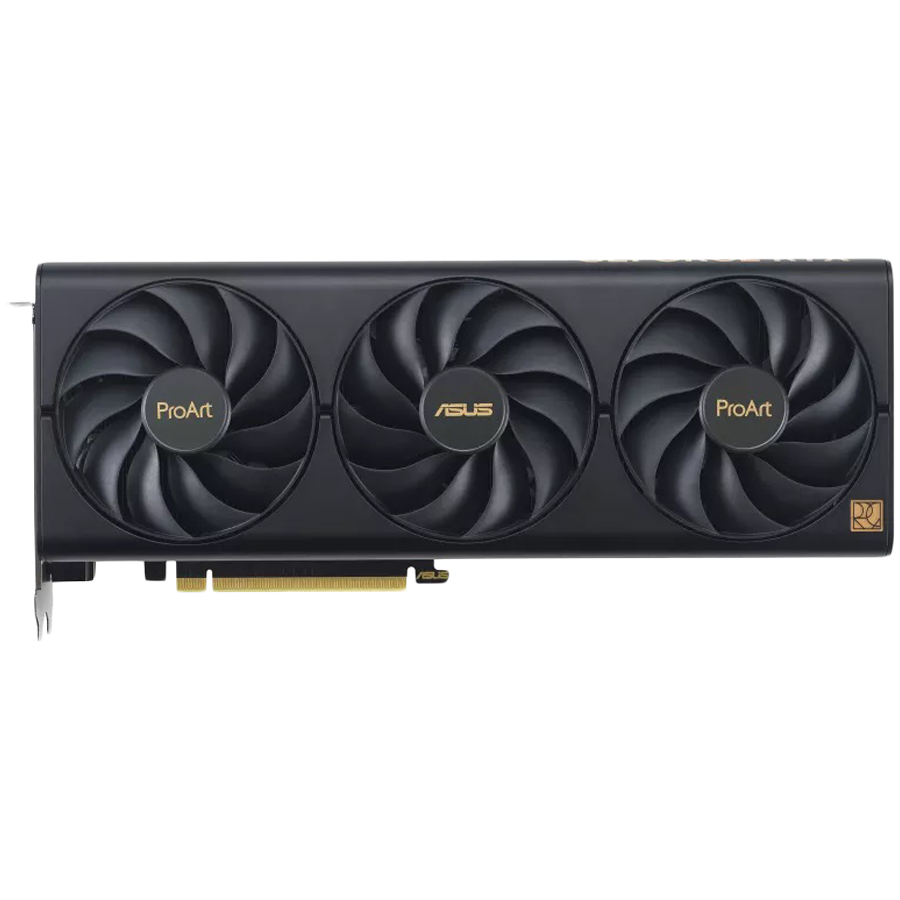 ASUS Video Card NVidia ProArt GeForce RTX 4060 Ti OC Edition 16GB GDDR6 VGA bring elegant and minimalist style to empower creator PC builds, PCIe 4.0, 1xHDMI 2.1a, 3xDisplayPort 1.4a