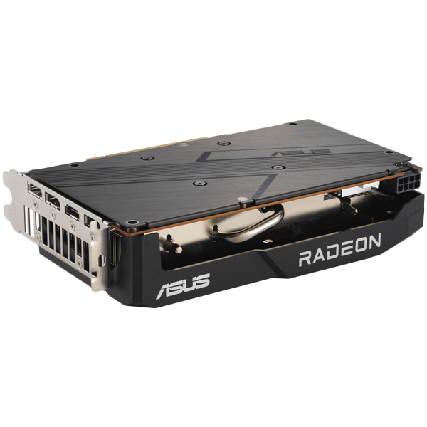ASUS Video Card AMD Radeon Dual RX 7600 V2 OC Edition 8GB GDDR6 VGA optimized inside and out for lower temps and durability, PCIe 4.0, 1xHDMI 2.1, 3xDisplayPort 1.4a