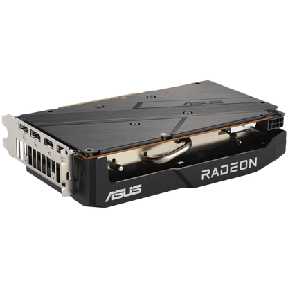 ASUS Video Card AMD Radeon Dual RX 7600 V2 OC Edition 8GB GDDR6 VGA optimized inside and out for lower temps and durability, PCIe 4.0, 1xHDMI 2.1, 3xDisplayPort 1.4a