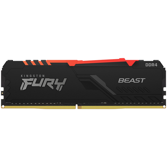 Kingston 8GB 3200MT/s DDR4 CL16 DIMM FURY Beast RGB