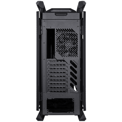 ASUS ROG Hyperion GR701 E-ATX Gaming case Black, 420 mm dual radiator support, four 140 mm fans, metal GPU holder, component storage, ARGB fan hub, Aura Sync, Dual USB Type-C ports, 60W fast charging - image 3