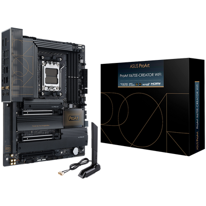 ASUS PROART X670E-CREATOR WIFI AM5 ATX professional MB