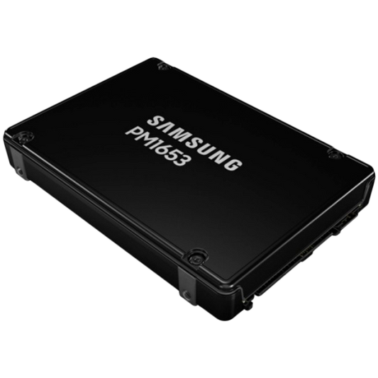 SAMSUNG PM1653 960GB Enterprise SSD, 2.5”, SAS 24Gb/s, Read/Write: 4200 / 1200 MB/s, Random Read/Write IOPS 600K/55K