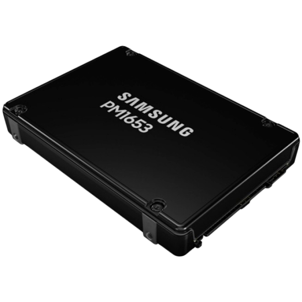 SAMSUNG PM1653 15.36TB Enterprise SSD, 2.5”, SAS 24Gb/s, Read/Write: 4200 / 3700 MB/s, Random Read/Write IOPS 800K/140K