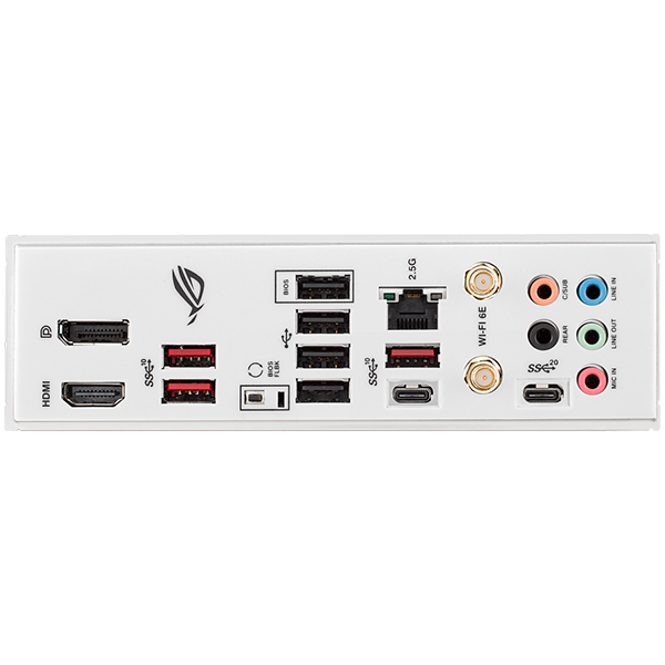 ASUS ROG STRIX B650-A GAMING WIFI AM5 ATX gaming MB - AMD B650 4xDIMM DDR5 3xM.2 4xSATA PCIe 4.0 2.5Gb Ethernet WiFi 6E + Bluetooth 1xDisplayPort 1xHDMI with Aura Sync support
