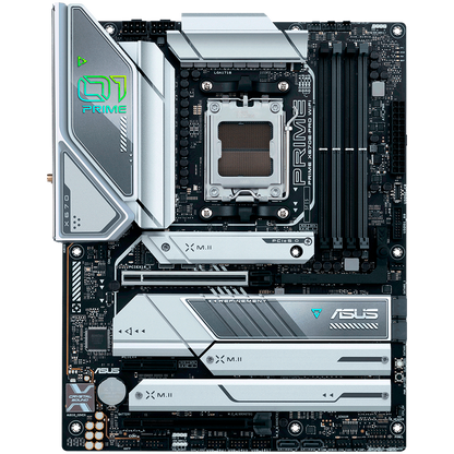 ASUS PRIME X670E-PRO WIFI AM5 ATX MB - AMD X670 4xDIMM DDR5 4xM.2 4xSATA PCIe 5.0 2.5Gb Ethernet WiFi 6E + Bluetooth 1xDisplayPort 1x HDMI with Aura Sync support