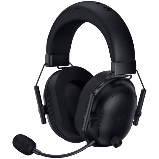 Razer BlackShark V2 HyperSpeed, Gaming Headset, Customized Dynamic 50 mm Driver, Oval Ear Cushions, 2.4 GHz wireless or Bluetooth or USB, Breathable memory foam cushions, Advanced Passive Noise Isolation, THX Spatial Audio