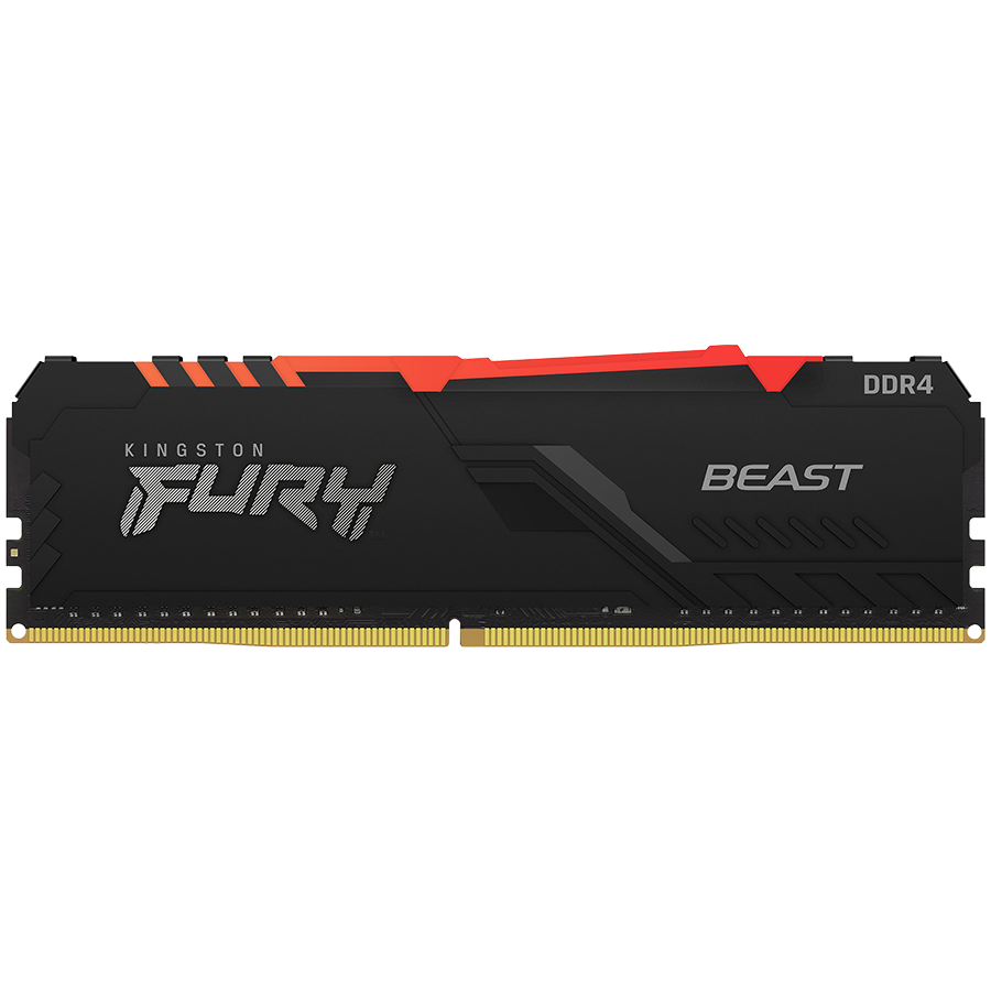 Kingston 32GB 3200MT/s DDR4 CL16 DIMM FURY Beast RGB