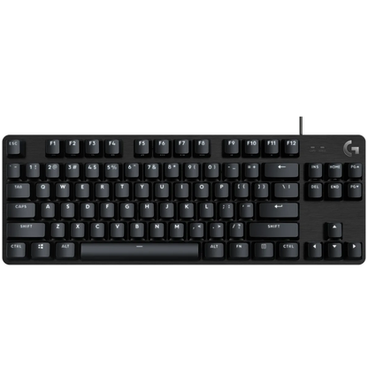 LOGITECH G413 TKL SE Corded Mechanical Gaming Keyboard - BLACK - US INT'L - USB - TACTILE