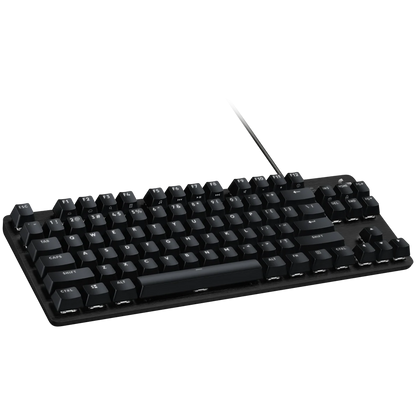 LOGITECH G413 TKL SE Corded Mechanical Gaming Keyboard - BLACK - US INT'L - USB - TACTILE