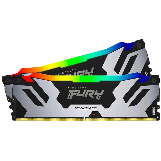 Kingston 32GB 7200MT/s DDR5 CL38 DIMM (Kit of 2) FURY Renegade RGB White XMP