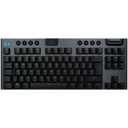 LOGITECH G915 TKL LIGHTSPEED Wireless Mechanical Gaming Keyboard - CARBON - US INT'L - CLICKY