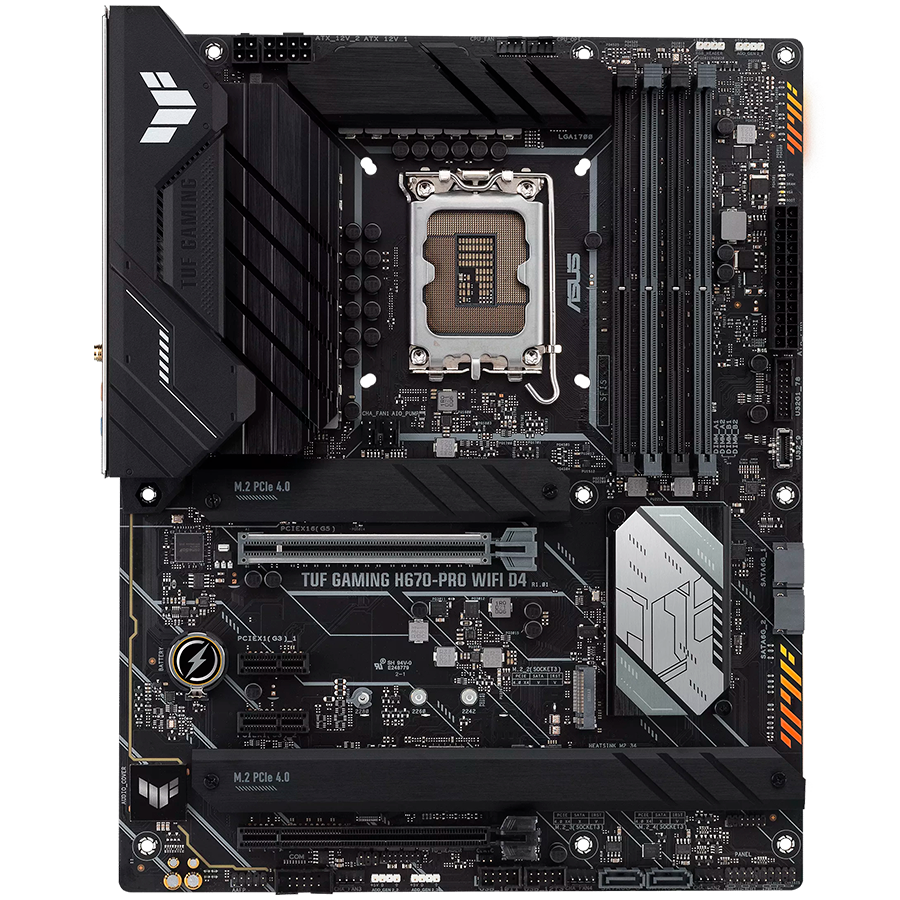 ASUS TUF GAMING H670-PRO WIFI D4 ATX LGA1700 DDR4