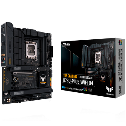 ASUS TUF GAMING B760-PLUS WIFI D4 ATX LGA1700 DDR4
