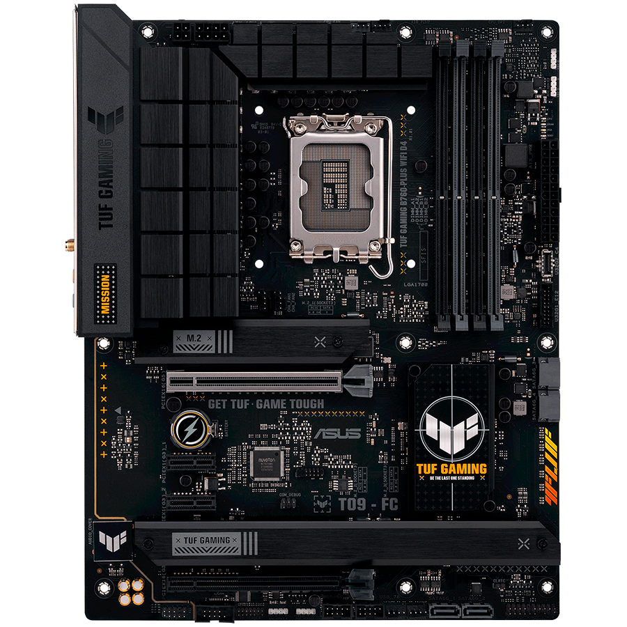 ASUS TUF GAMING B760-PLUS WIFI D4 ATX LGA1700 DDR4