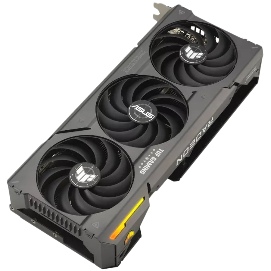 ASUS Video Card AMD Radeon TUF Gaming Radeon RX 7700 XT OC Edition 12GB GDDR6 VGA optimized inside and out for lower temps and durability, PCIe 4.0, 1xHDMI 2.1, 3xDisplayPort 2.1