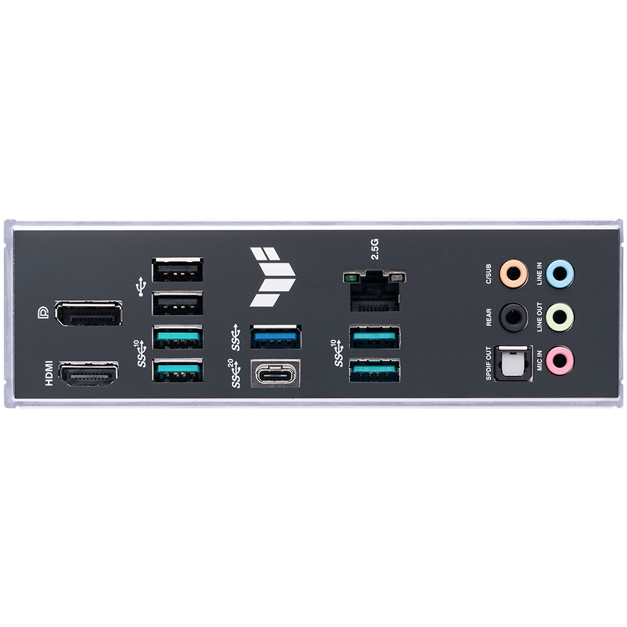 ASUS TUF GAMING B760M-PLUS D4 LGA1700 mATX gaming MB - Intel B760 4xDIMM DDR4 2xM.2 4xSATA PCIe 5.0 2.5Gb Ethernet 1xDisplayPort 1xHDMI with Aura Sync support
