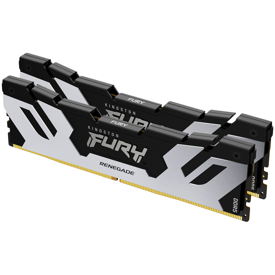 Kingston DRAM 32GB 8000MT/s DDR5 CL38 DIMM (Kit of 2) FURY Renegade Silver XMP