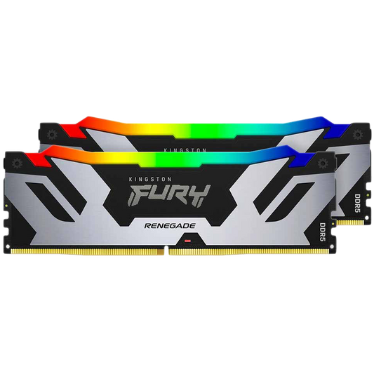 Kington DRAM  32GB 8000MT/s DDR5 CL38 DIMM (Kit of 2) FURY Renegade RGB XMP