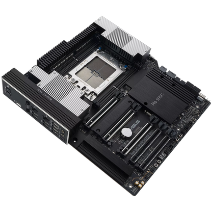 ASUS PRO WS TRX50-SAGE WIFI sTR5 CEB workstation MB - AMD TRX50 4xDIMM DDR5 ECC 3xM.2 4xSATA 1xSlimSAS PCIe 5.0 10Gb + 2.5Gb Ethernet WiFi 7 + Bluetooth with multi-GPU support
