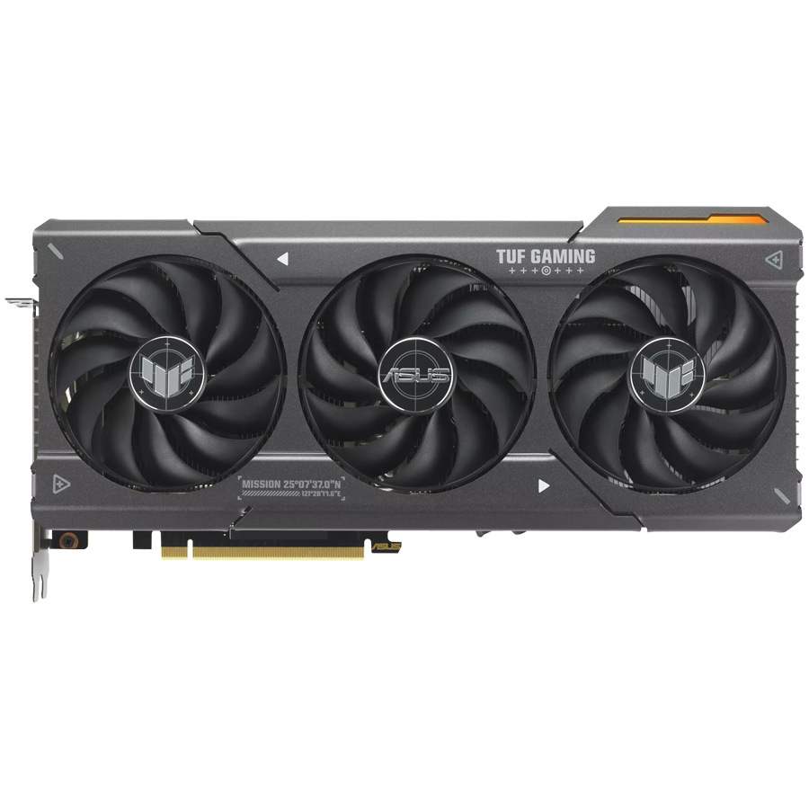 ASUS Video Card AMD Radeon TUF Gaming Radeon RX 7600 XT OC Edition 16GB GDDR6 VGA optimized inside and out for lower temps and durability, PCIe 4.0, 1xHDMI 2.1, 3xDisplayPort 2.1