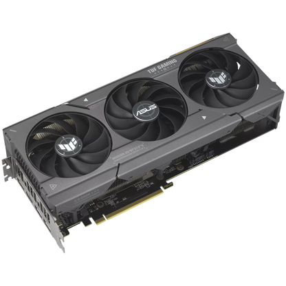ASUS Video Card AMD Radeon TUF Gaming Radeon RX 7600 XT OC Edition 16GB GDDR6 VGA optimized inside and out for lower temps and durability, PCIe 4.0, 1xHDMI 2.1, 3xDisplayPort 2.1