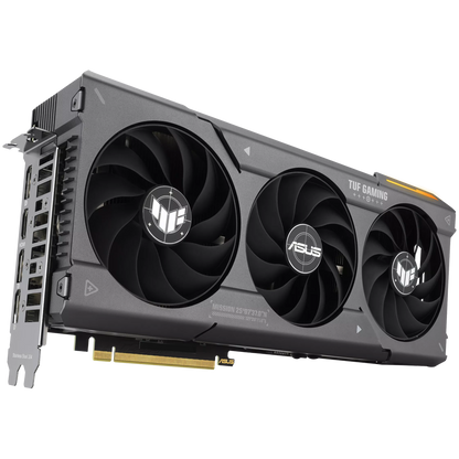 ASUS Video Card AMD Radeon TUF Gaming Radeon RX 7600 XT OC Edition 16GB GDDR6 VGA optimized inside and out for lower temps and durability, PCIe 4.0, 1xHDMI 2.1, 3xDisplayPort 2.1