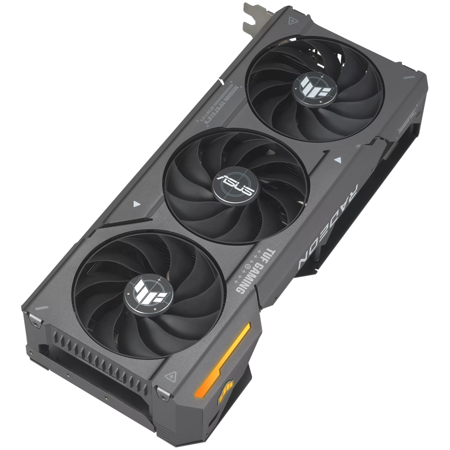 ASUS Video Card AMD Radeon TUF Gaming Radeon RX 7600 XT OC Edition 16GB GDDR6 VGA optimized inside and out for lower temps and durability, PCIe 4.0, 1xHDMI 2.1, 3xDisplayPort 2.1