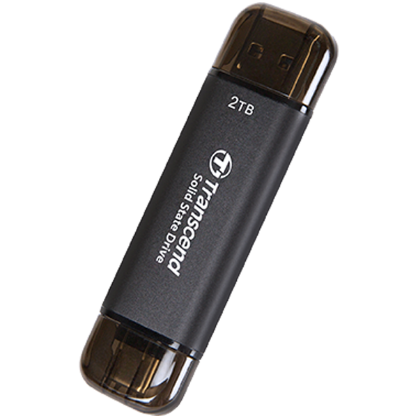 Transcend 1TB, External SSD, ESD310C, USB 10Gbps, Type C/A
