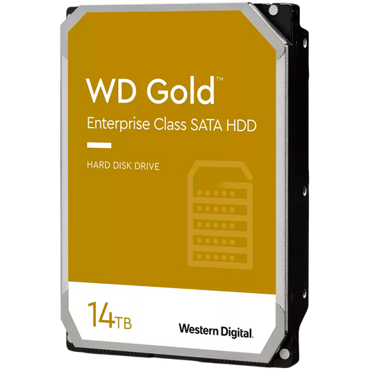 HDD Server WD Gold (3.5'', 14TB, 512MB, 7200 RPM, SATA 6 Gb/s)