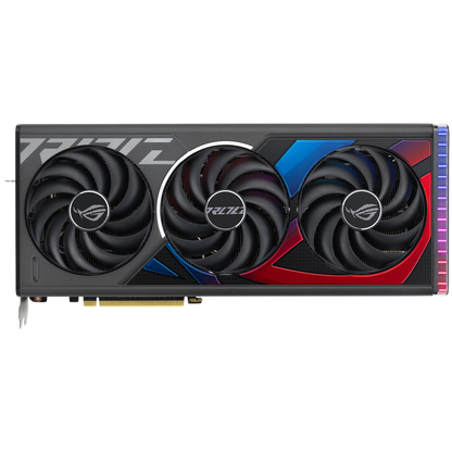 ASUS Video Card NVidia ROG Strix GeForce RTX 4070 Ti SUPER OC Edition 16GB GDDR6X VGA buffed-up design with chart-topping thermal performance, PCIe 4.0, 2xHDMI 2.1a, 3xDisplayPort 1.4a