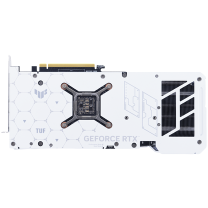 ASUS Video Card NVidia TUF Gaming GeForce RTX 4070 Ti SUPER White OC Edition 16GB GDDR6X VGA with DLSS 3, lower temps, and enhanced durability, PCIe 4.0, 2xHDMI 2.1a, 3xDisplayPort 1.4a