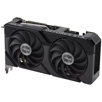 ASUS Video Card NVidia Dual GeForce RTX 4070 SUPER EVO OC Edition 12GB GDDR6X VGA with two powerful Axial-tech fans and a 2.5-slot design for broad compatibility, PCIe 4.0, 1xHDMI 2.1a, 3xDisplayPort 1.4a