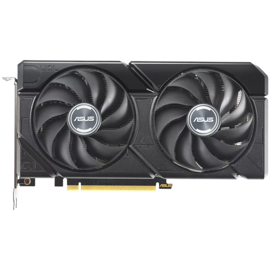 ASUS Video Card NVidia Dual GeForce RTX 4060 EVO OC Edition 8GB GDDR6 VGA with two powerful Axial-tech fans and a protective backplate for broad compatibility, PCIe 4.0, 1xHDMI 2.1a, 3xDisplayPort 1.4a