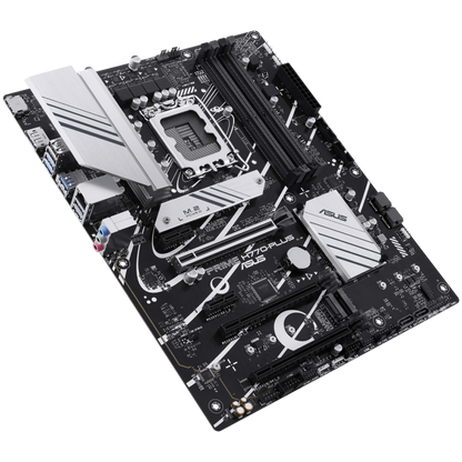 ASUS PRIME H770-PLUS LGA1700 ATX MB - Intel H770 4xDIMM DDR5 3xM.2 4xSATA PCIe 5.0 2.5Gb Ethernet 1xDisplayPort 1xHDMI with Aura Sync support