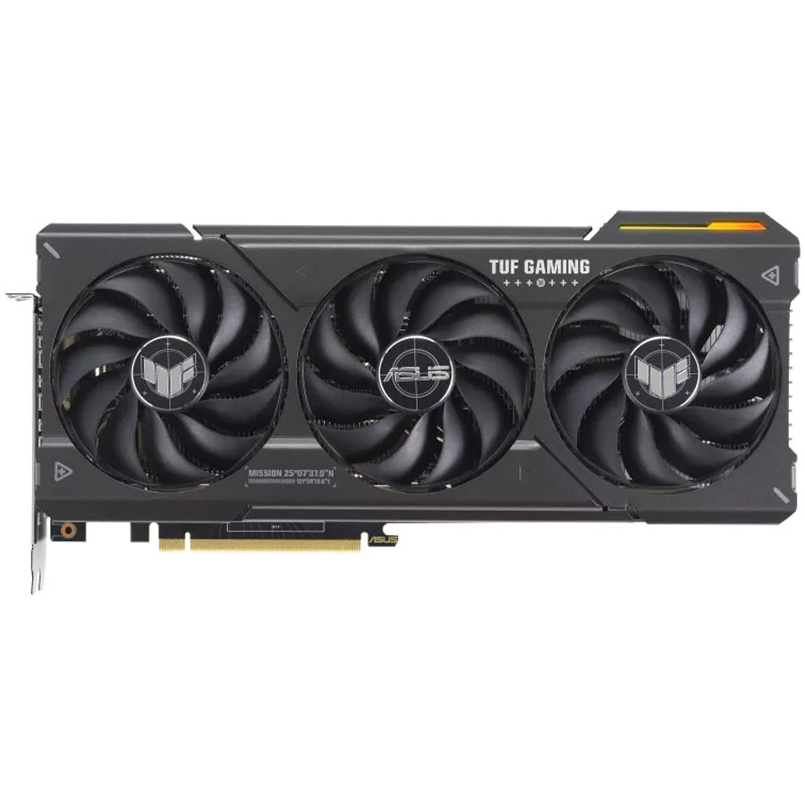 ASUS Video Card NVidia TUF Gaming GeForce RTX 4070 SUPER OC Edition 12GB GDDR6X VGA with DLSS 3, lower temps, and enhanced durability, PCIe 4.0, 1xHDMI 2.1a, 3xDisplayPort 1.4a