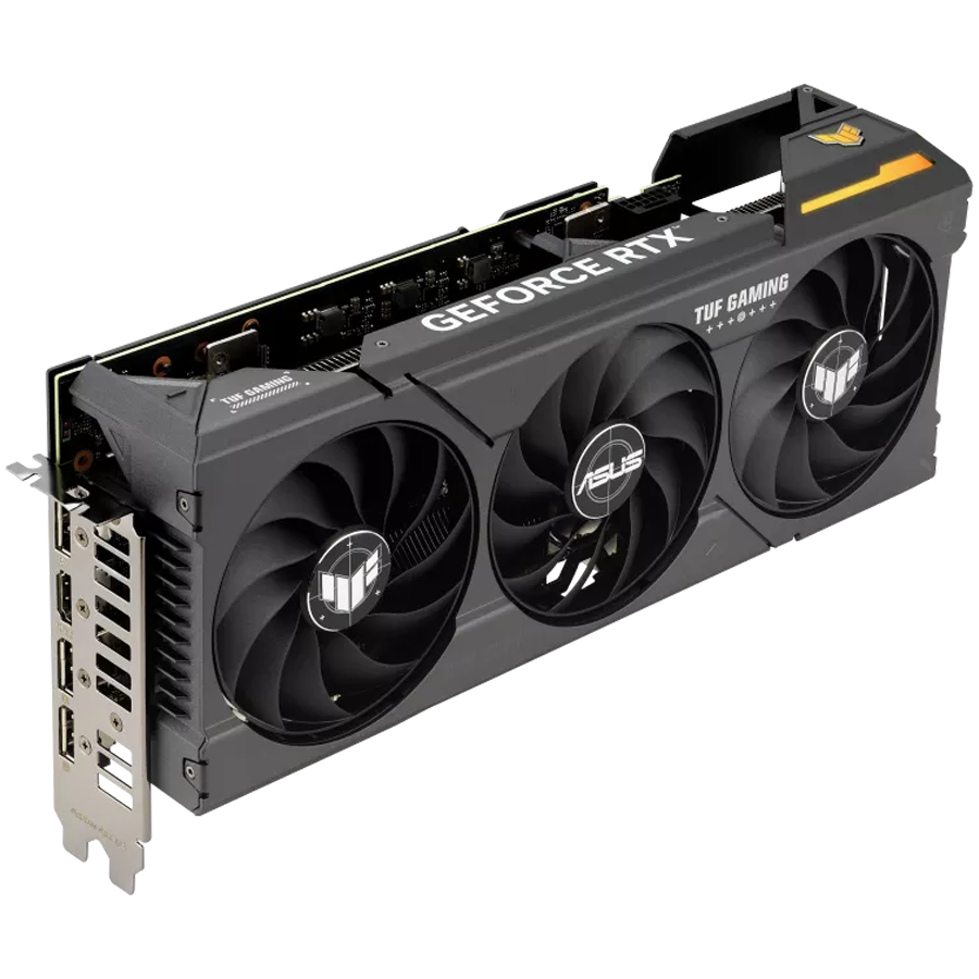 ASUS Video Card NVidia TUF Gaming GeForce RTX 4070 SUPER OC Edition 12GB GDDR6X VGA with DLSS 3, lower temps, and enhanced durability, PCIe 4.0, 1xHDMI 2.1a, 3xDisplayPort 1.4a