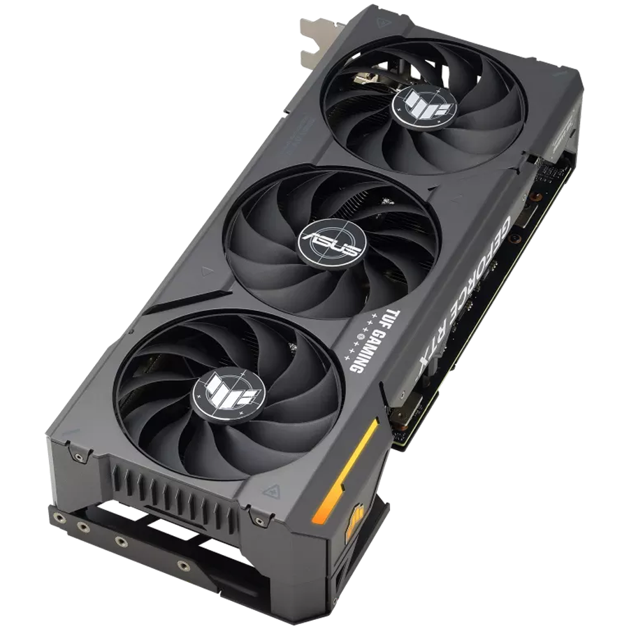 ASUS Video Card NVidia TUF Gaming GeForce RTX 4070 SUPER OC Edition 12GB GDDR6X VGA with DLSS 3, lower temps, and enhanced durability, PCIe 4.0, 1xHDMI 2.1a, 3xDisplayPort 1.4a