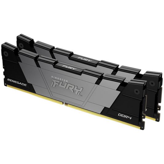 Kingston 16GB 3600MT/s DDR4 CL16 DIMM (Kit of 2) FURY Renegade Black
